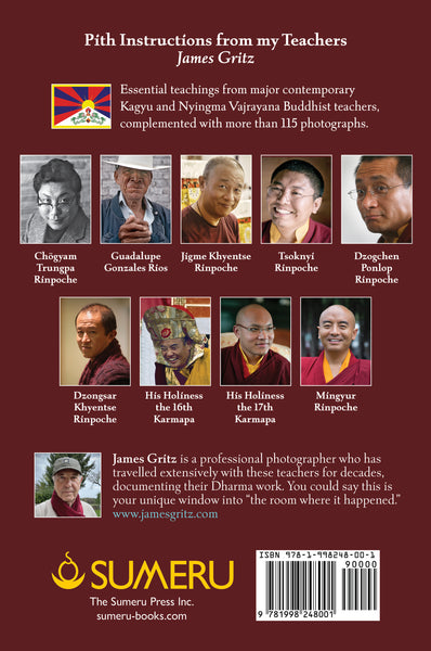 Pith Instructions from my Teachers