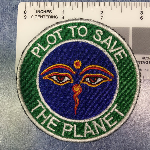 Plot to Save the Planet badge with large donation
