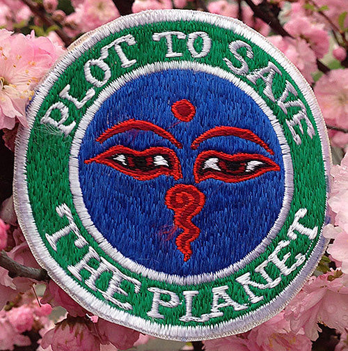 Plot to Save the Planet badge with large donation